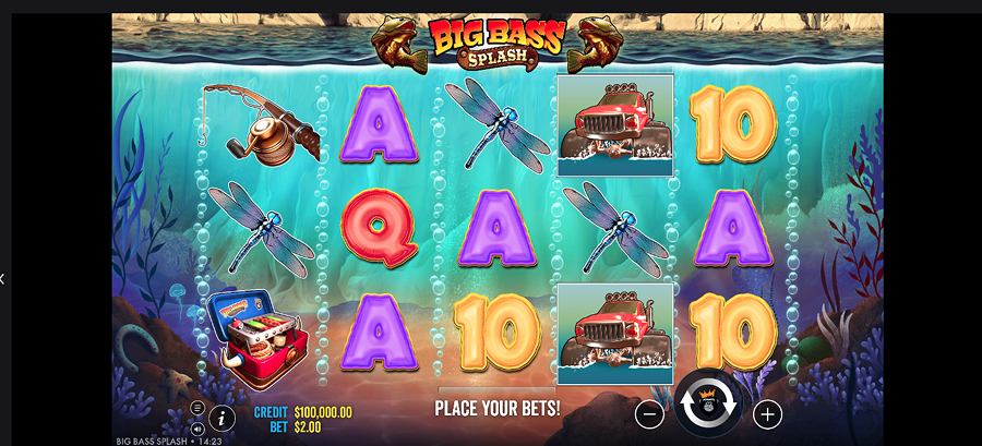 No deposit bonus Big Bass Splash